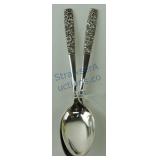 Towle sterling silver pair teaspoons,