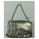 Whiting sterling silver calling card box,