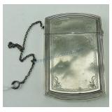 Whiting sterling silver calling card case with