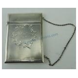 Whiting sterling silver calling card case with