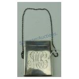 Wm. B. Kerk & Co sterling silver calling card case