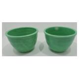 Vintage Fiesta lot of 2 - #2 mixing bowls,