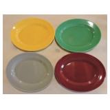 Harlequin lot of 4 - 11 1/4" plates