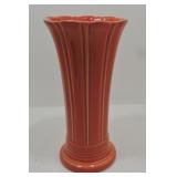 Fiesta Post 86 10" flower vase, persimmon