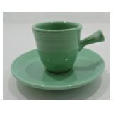 Fiesta Post 86 AD cup & saucer, seamist