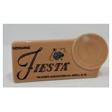 Fiesta Post 86 shelf sign, apricot