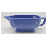 Riviera sauce boat, mauve blue