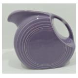 Fiesta Post 86 lilac disc water pitcher