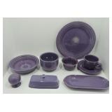 Fiesta Post 86 lilac lot of 8 pcs