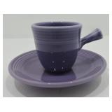 Fiesta Post 86 lilac AD cup & saucer