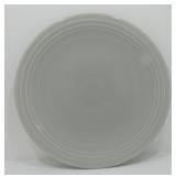 Vintage Fiesta 15" chop plate, gray