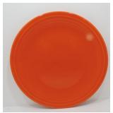 Vintage Fiesta 15" chop plate, red