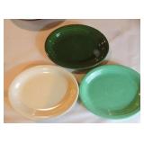 Vintage Fiesta lot of 3 oval platters