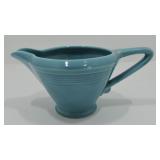 Harlequin creamer, turquoise