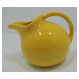 Harlequin novelty jug, yellow