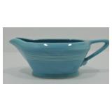 Harlequin sauce boat, turquoise