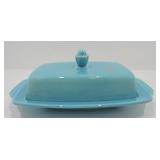 Harlequin 1/2 pound butter dish, turquoise