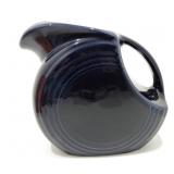 Fiesta Post 86 disc water pitcher, cobalt