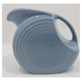 Fiesta Post 86 disc water pitcher, periwinkle