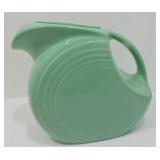 Fiesta Post 86 disc water pitcher, seamist