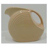 Fiesta Post 86 disc water pitcher, apricot