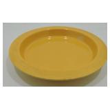 Vintage Fiesta relish tray base, yellow