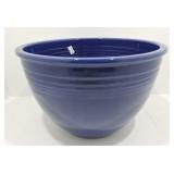 Vintage Fiesta #7 cobalt mixing bowl, minor nick