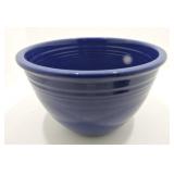 Vintage Fiesta #5 cobalt mixing bowl, nick, wear