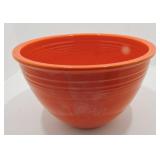 Vintage Fiesta #6 red mixing bowl, inside rings,