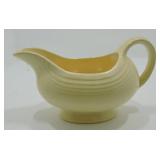 Vintage Fiesta ivory sauce boat