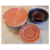 Lot of assorted Metlox dinnerware, various