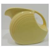 Fiesta Post 86 disc water pitcher, yellow