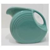 Fiesta Post 86 disc water pitcher, turquoise