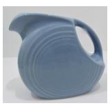 Fiesta Post 86 disc juice pitcher, periwinkle