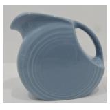 Fiesta Post 86 disc juice pitcher, periwinkle