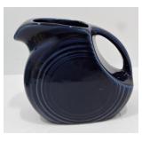 Fiesta Post 86 disc juice pitcher, cobalt