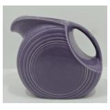 Fiesta Post 86 disc water pitcher, lilac