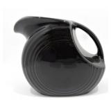 Fiesta Post 86 disc water pitcher, black