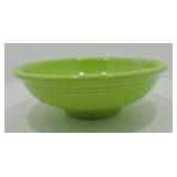 Fiesta Post 86 pedestal bowl, chartreuse, NIB