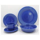 Fiesta Post 86 sapphire 5 piece place setting