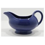 Vintage Fiesta sauce boat, cobalt