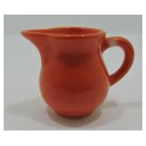 Harlequin individual creamer, red