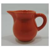 Harlequin individual creamer, red