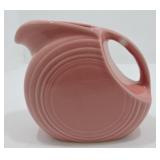 Fiesta Post 86 disc juice pitcher, rose