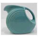 Fiesta Post 86 disc juice pitcher, turquoise