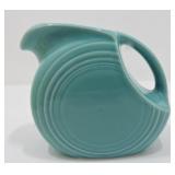 Fiesta Post 86 disc juice pitcher, turquoise