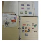 US & Israel stamp albums & FDC