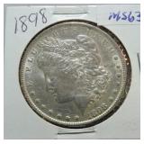 1898 Morgan dollar MS63