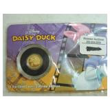 2016 Daisy Duck 0.5g gold coin