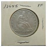 1964-S Liberty Seated half XF